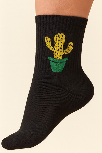 MEKİK BUTİK Rekli cu model vesel șosetă cu dungi - unisex șosetă cu dungi