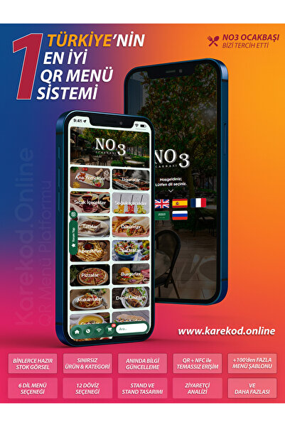 PLATİNUM MEDYA QR Menü Sistemi | QR + NFC Temassız Erişim | Çoklu Dil + Döviz...