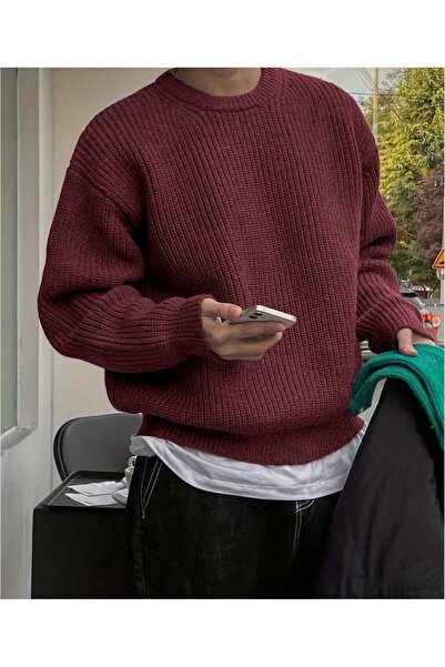 BW Bravely Wear Men's Knitwear Sweater Circular Neck