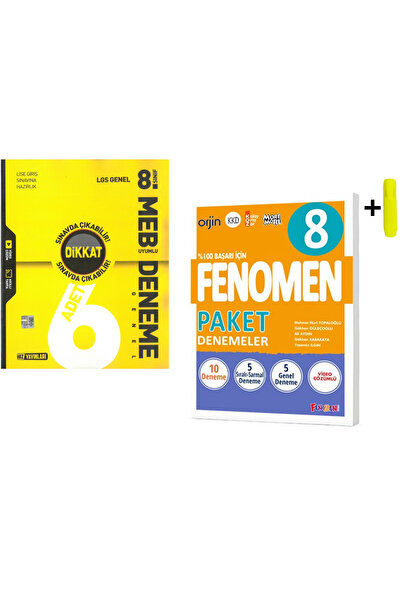 Karma Kitaplar Hız Ve Fenomen 8. Sınıf LGS Genel Deneme Yeni