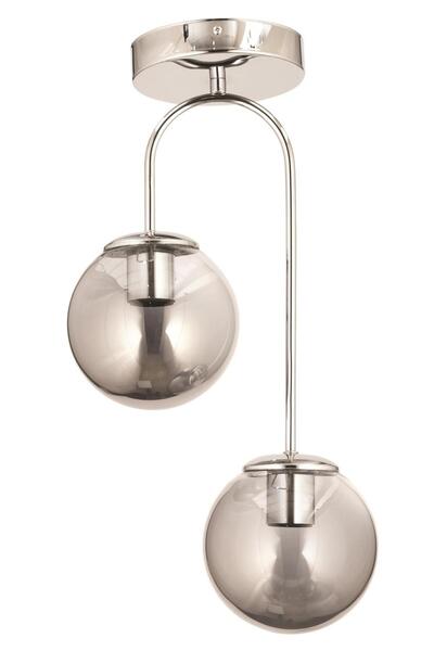 Avonni İmbalance Modern Avize E27 24W 15cm Metal Krom Avonni-FZ-7453-2K