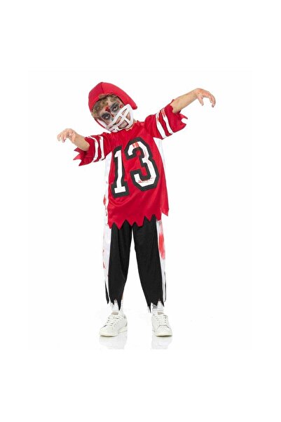 MAD TOYS Zombie Football (Soccer) Player Costume for Kids