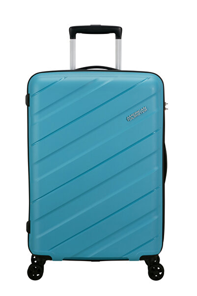 American Tourister JETDRIVER 3.0-903 Troller XLarge Light Blue- 77/28 cm 4 H-Spin Wheels