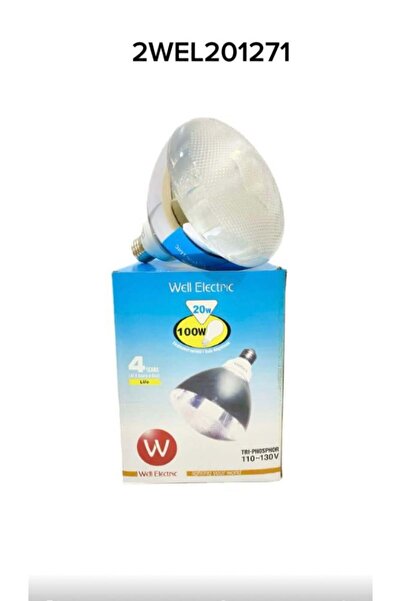 WELL ELECTRIC WELL PAR 38 20w 110v E27 DL Capsule, 5 capsules