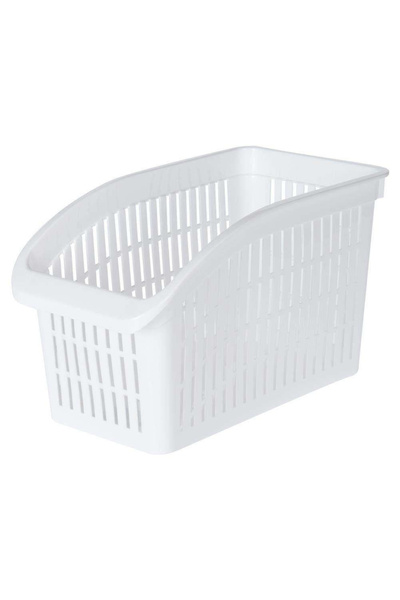 Excellent Houseware refrigerator organizer, plastic, 29x16x17 cm, white