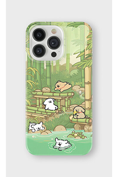 lelia حافظة هاتف شفافة متوافقة مع آيفون 16 برو مطبوع |   المجموعة: حيوانات لطيفة