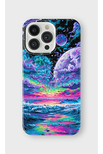 lelia حافظة هاتف شفافة متوافقة مع آيفون 16 برو مطبوع |   المجموعة: كوزميك ويس...