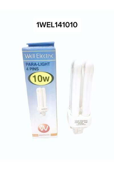 WELL ELECTRIC كبسولة WELL 4PIN 10w DL PL عدد 5 حبة
