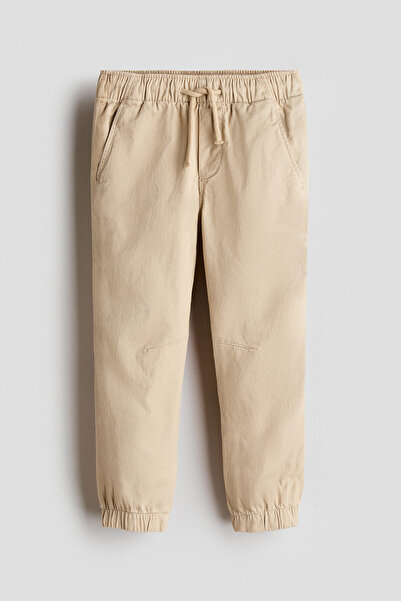 H&M Pamuklu Gabardin Jogger Pantolon