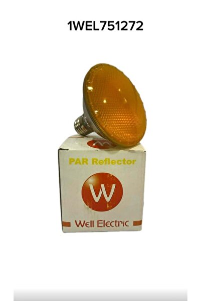 WELL ELECTRIC WELL 75W 110v P30 Yellow Battery Bulb