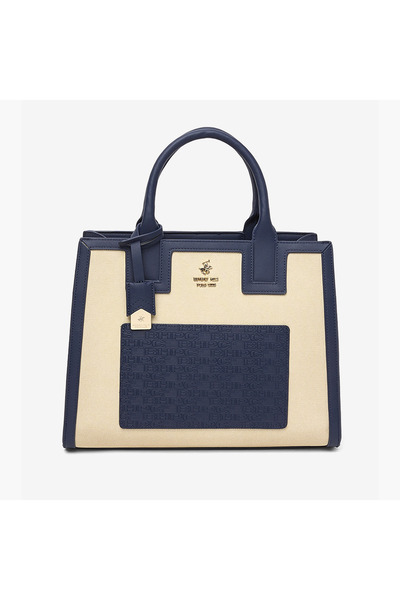 Beverly Hills Polo Club Panelled Tote Bag with Monogram