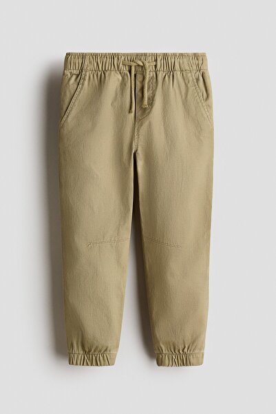 H&M Pamuklu Gabardin Jogger Pantolon