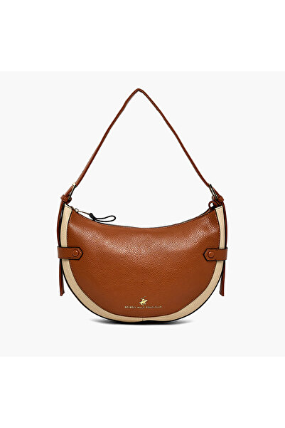 Beverly Hills Polo Club Textured Shoulder Handbag