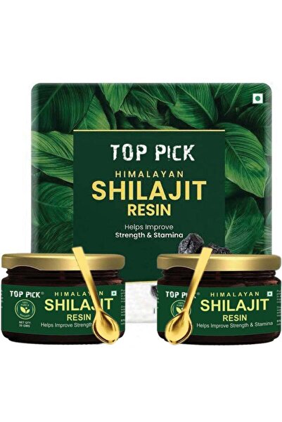 Dual Power Shilajit Resin Pack of 2 for Boosted Strength and Endurance 2x30g