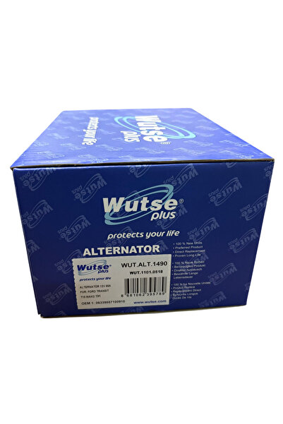 WUTSE Ford Transit T12-T15 Şarj Dinamosu Alternatör Vakumlu 65 A ALT 1490