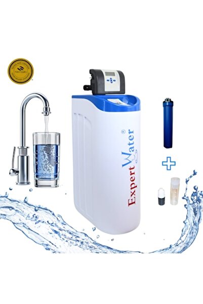 EXPERT WATER Dedurizator automat de apă de 20 l (2–4 persoane) cu supapă Clac...