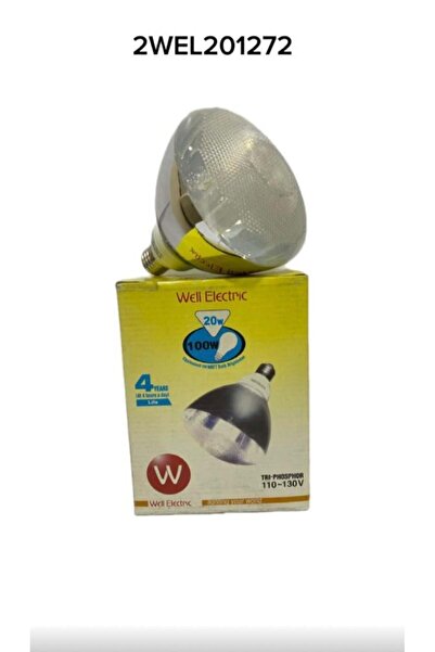 WELL ELECTRIC WELL PAR 38 20w 110v E27 WW Capsule, 5 capsules