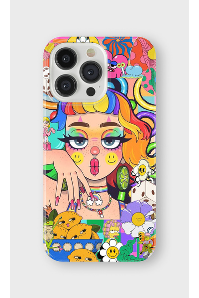 lelia حافظة هاتف شفافة متوافقة مع آيفون 16 برو مطبوع |   المجموعة: كروماتيكا ...