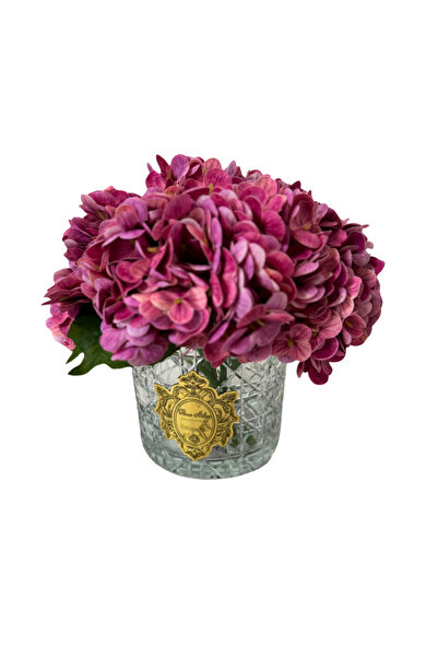 ROSES ATELIER Ortanca Çiçek Aranjmanı Oda Kokusu Fuşya