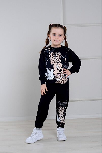 LİLLYPİCCA Двукомпонентен комплект за момичета с дълъг ръкав суитшърт - с при...