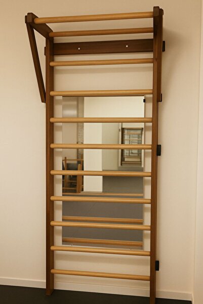 SAGASİS Skolyoz Duvar Barı, Dikey Rehabilitasyon Merdiveni, Fizik Tedavi Barı, Isveç Merdiveni, Stall Bar