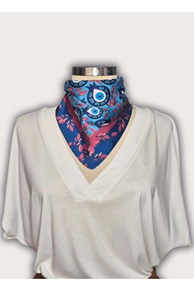 POZİTİF MRK مجموعة بيركيت رمان وخرز عين الشر مزخرف بحقيبة ساتان مائلة بطول وش...