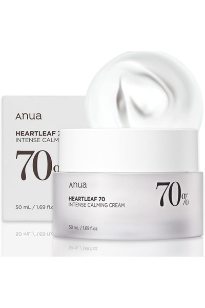 ANUA Heartleaf 70% Intense Calming Cream for Redness, Breakouts & Barrier Repair