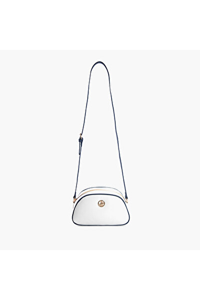 Beverly Hills Polo Club Curved Crossbody Handbag