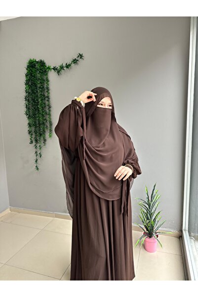 Yüsra Collection Liza Dress and Shaded Soufflé 2-Piece Set