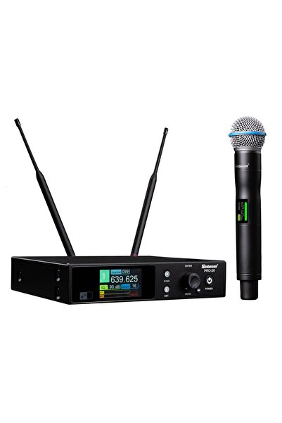 SİNBOSEN PRO 2K PROFESSIONAL WIRELESS TELSIZ MIKROFON