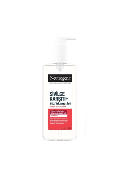 Neutrogena Karşıtı + Yüz Yıkama Jeli 200 Ml