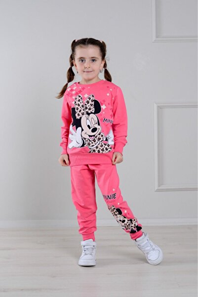 LİLLYPİCCA Girl's Two-Thread 2-Piece Suit Long-Sleeved Sweatshirt Printed - C...