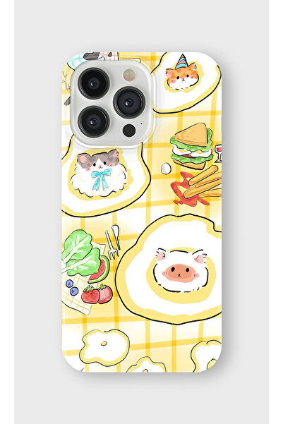 lelia حافظة هاتف شفافة متوافقة مع هاتف iPhone 14 Pro مطبوع |   المجموعة: سناك...