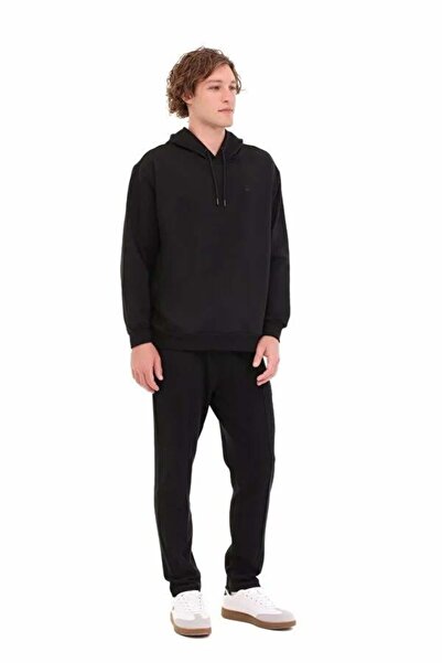 lumberjack 5W,MB SN73 HOODIE 5PR,NEGRU, S-NEGRU