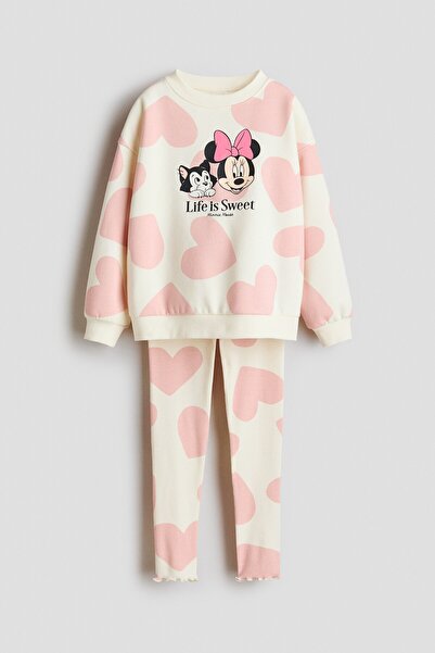 H&M 2 Parçalı Üst ve Tayt Set