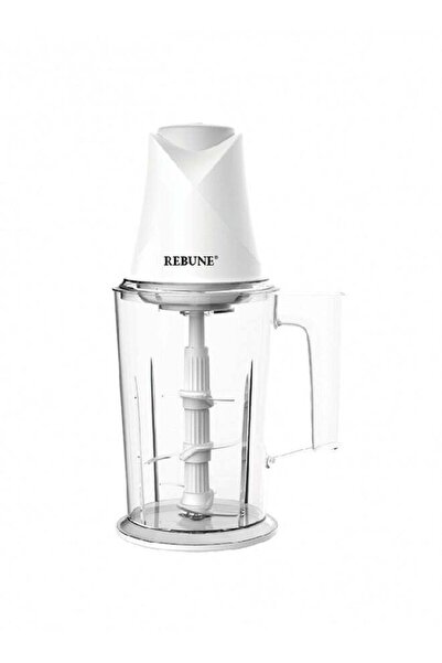 rebune Electric Vegetable Chopper - 2L, 500W, Stainless Steel (RE-2-086-W)