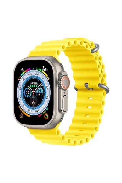 Sarphia Store Curea din silicon compatibilă cu Apple Watch 1-8, Ultra, SE, mă...