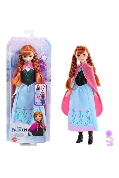 Disney Frozen Anna Fashion Doll with Color-Changing Skirt, Poseable