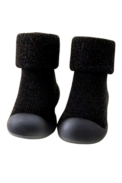 Petityu أحذية منزلية مضادة للانزلاق تحافظ على الدفء، أحذية منزلية للمدرسة، جو...