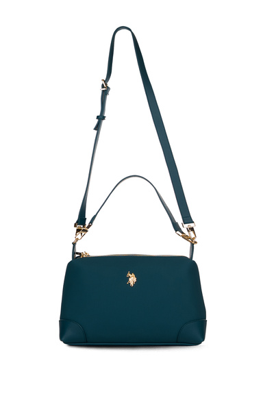 U.S. Polo Assn. حقيبة كتف نسائية باللون الفيروزي Us26280