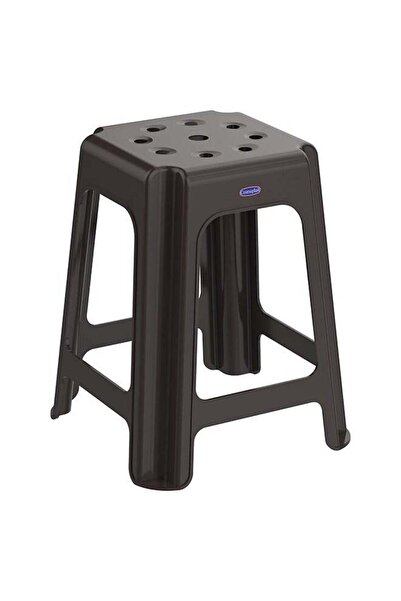 Cosmoplast كرسي مرتفع مربع الشكل، سعة ١٠٠ كجم - ٣٧ سم عمق × ٣٧ سم عرض × ٤٦ سم...