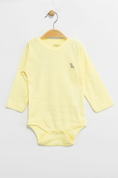 Aziz Bebe Baby Boy and Girl Snap Fastener 100% Cotton Bodysuit & Onesie 0 Months - 12 Months