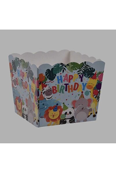 OEM Cutii Gustari de Petrecere Animale 8x7x7cm - 6buc