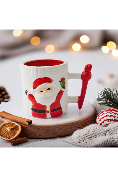 Aryıldız Joyful Noel Baba Figürlü Kupa 388 ml