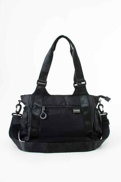 Sanmorris Paraşüt Kumaş El Ve Çapraz Askılı Çok Bölmeli Çanta