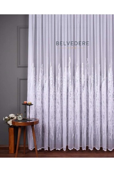 Belvedere ستارة تول مخصصة للطيات الضيقة 1×3 مقاومة للتجعد