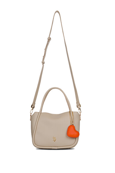 U.S. Polo Assn. Geantă de umăr bej pentru femei Us26203