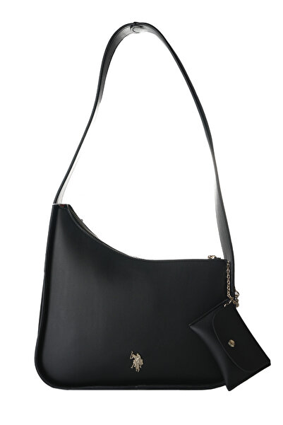 U.S. Polo Assn. حقيبة كتف نسائية سوداء Us26185