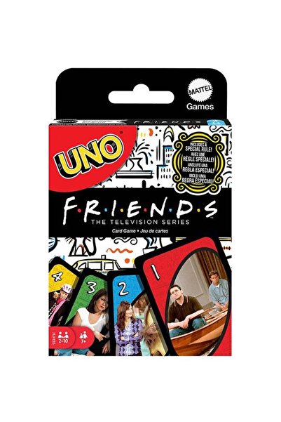 Mattel Games Mattel UNO Friends Card Game - 2 to 6 Players, Family & Party Game (TV Series)