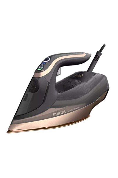 Philips Steam Iron Series 8000 - 80g/min Continuous Steam, 350 ml, 3000 W DST8041/86 Gold/Black